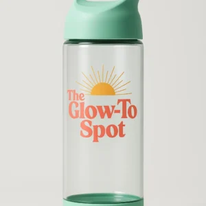 14-Bye, Tox!™ Branded Water Bottle Clear